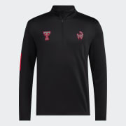 adidas 1/4 ZIP JACKET - Black | Free Shipping with adiClub | adidas US