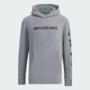 アディダス EPW グラフィック フリース 長袖フーディー - ブルー