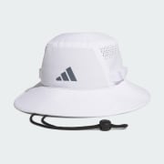 adidas Victory 5 Bucket Hat - White | Free Shipping with