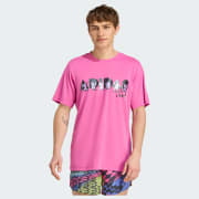 adidas x Jeremy Scott Tee - Pink | Free Shipping with