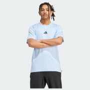 adidas Power 3-Stripes Tee - Black | Free Shipping with