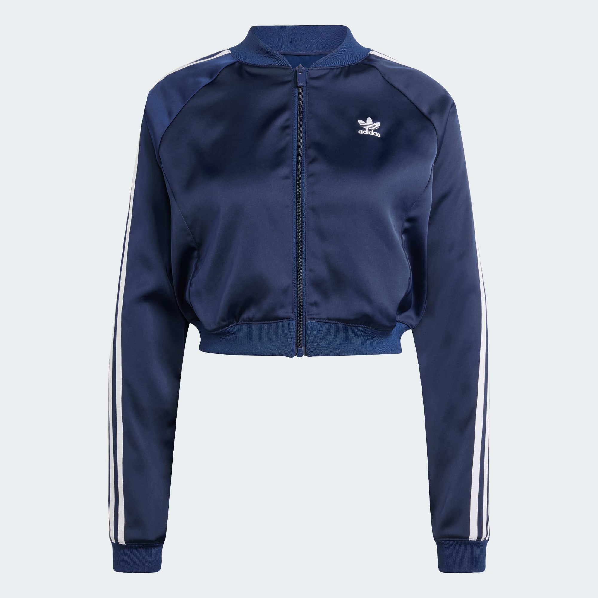 Track top adicolor Satin Blu JD0866 01 laydown