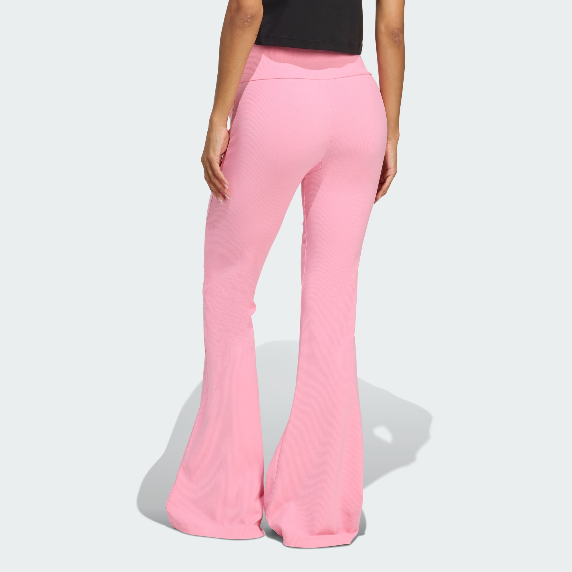 Essentials Rib Flared Leggings