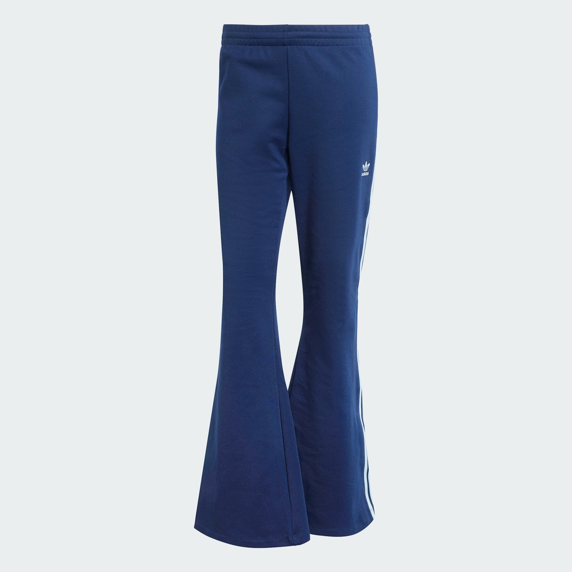Track pants adicolor 3 Stripes Flared Blu JC5787 01 laydown