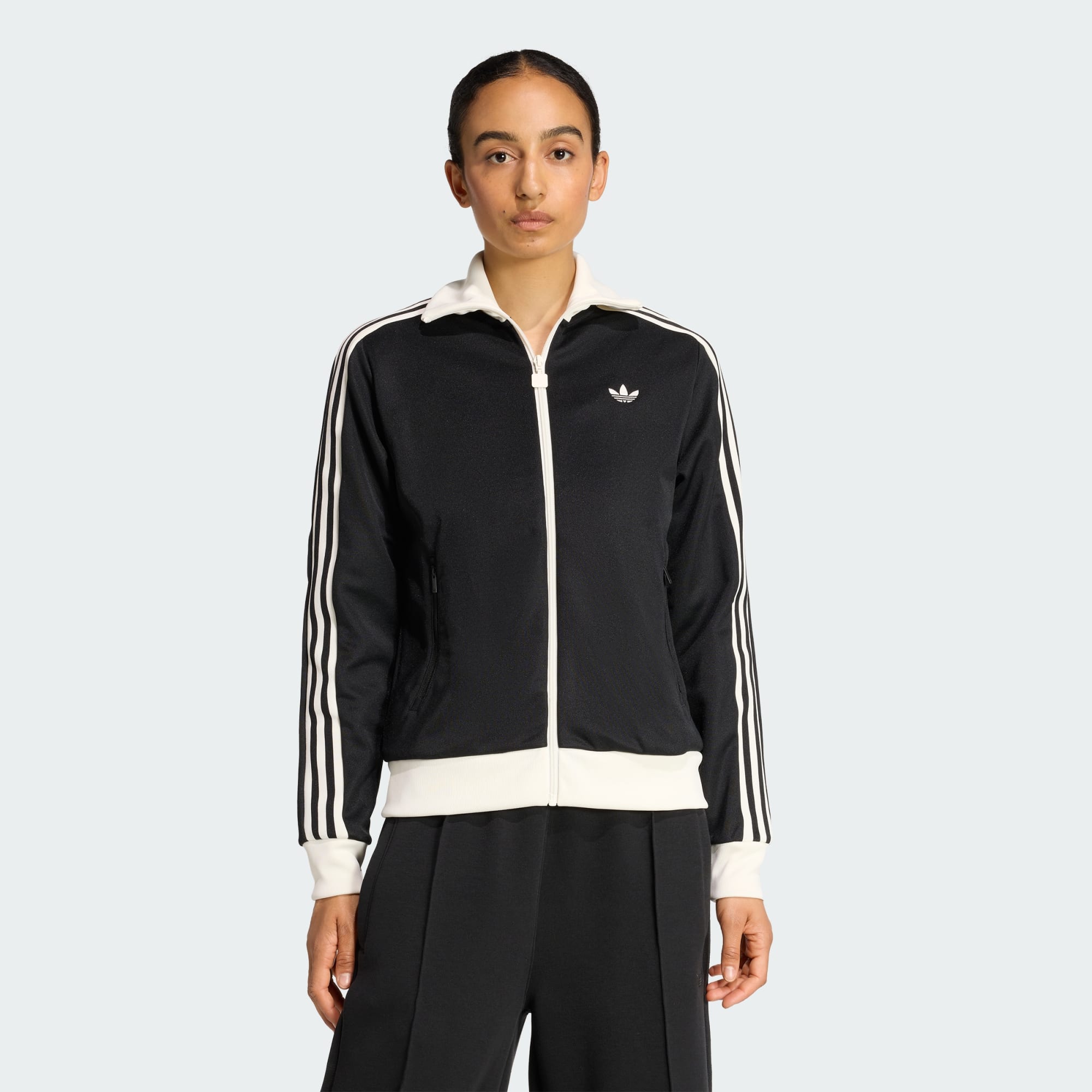 adidas/CLASSIC TRACK TOP/トラックジャケット adidas CLASSIC TRACK TOP - Black | Free Shipping with adiClub