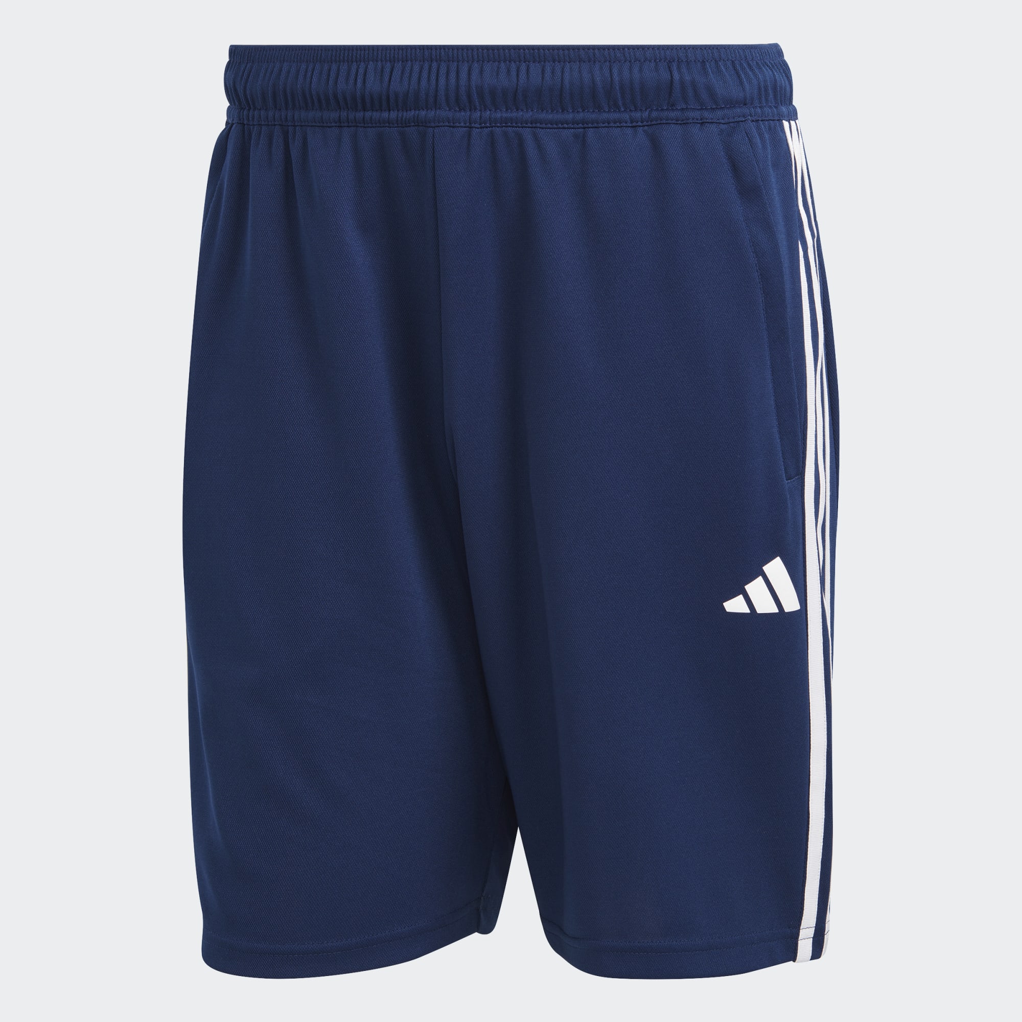 Train Essentials Piqué 3-Stripes Training Shorts