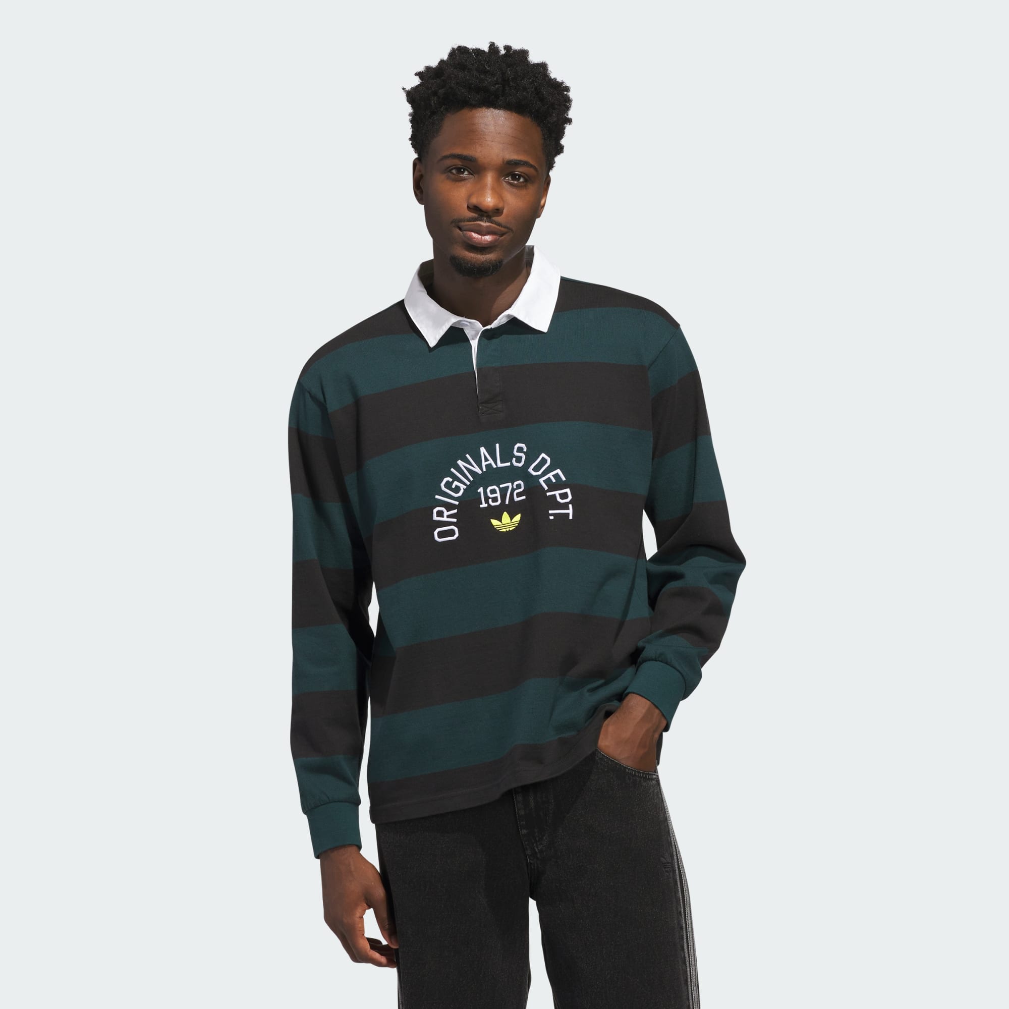 adidas Originals Dept. Striped Polo Shirt