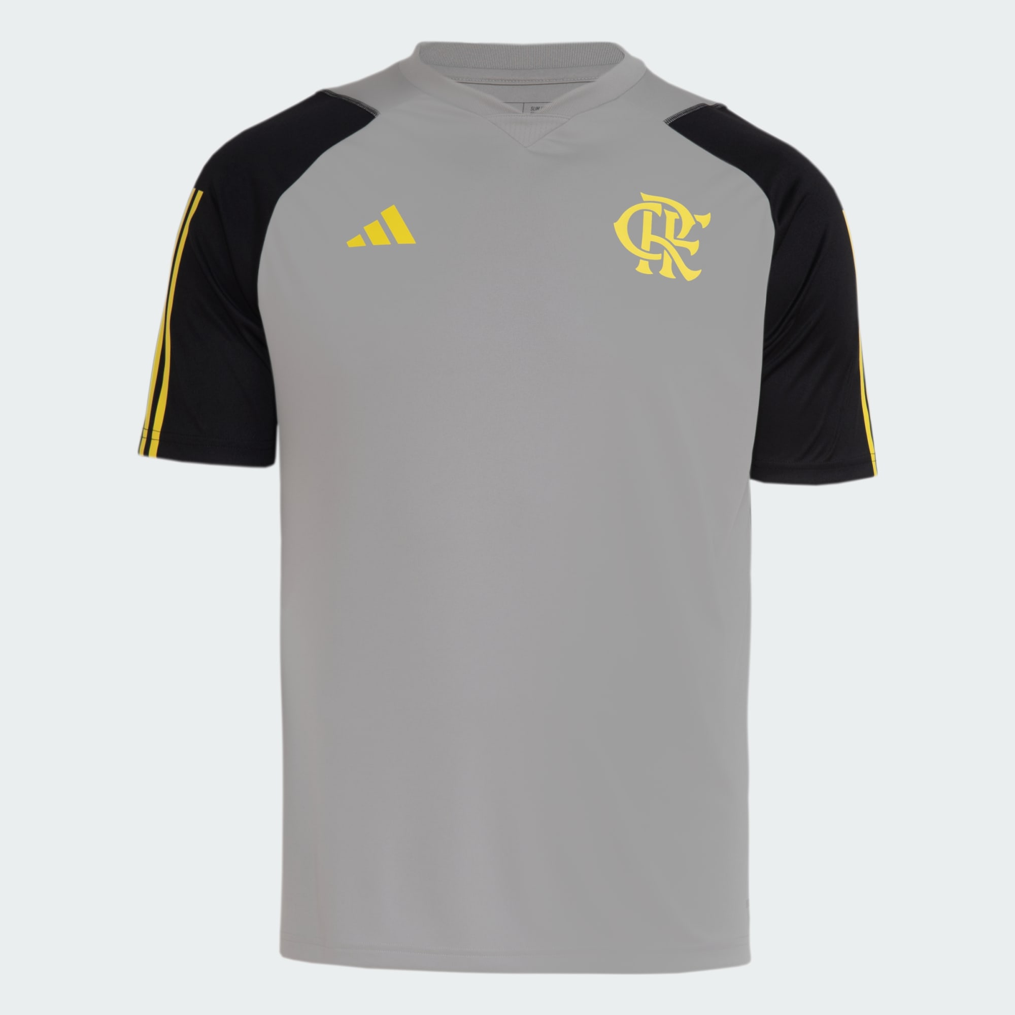 Camisa Treino Comissao Flamengo 24/25 - Cinza adidas | adidas Brasil