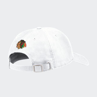 white blackhawks hat