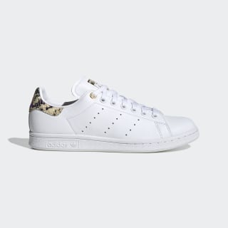Women S Stan Smith White Scarlet Gold Shoes Adidas Us