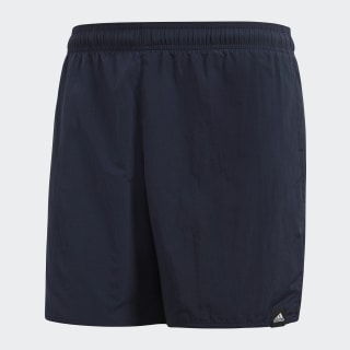 adidas solid swim shorts