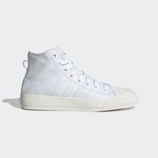 adidas nizza leather white