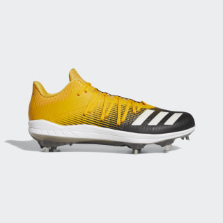 black and yellow baseball cleats youth