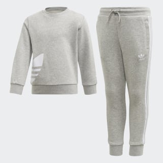 adidas trefoil crew set toddler