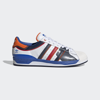 adidas superstar white blue
