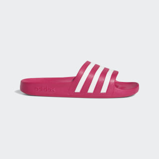 adidas burgundy slides