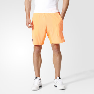 adidas orange tennis shorts