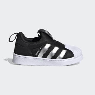 adidas superstar black silver