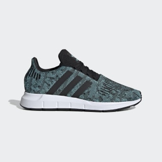 Men's Swift Run Easy Mint and Core Black Shoes | adidas US