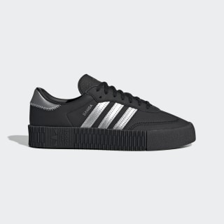 silver adidas samba