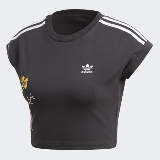 adidas crop top tee