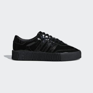 adidas sambarose black patent