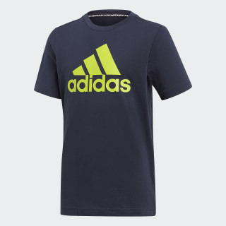 adidas Must Haves Badge of Sport T skjorte Blå | adidas Norway adidas Must Haves Badge of Sport t skjorte Hvit | adidas
