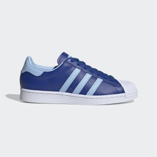 superstar blue and white