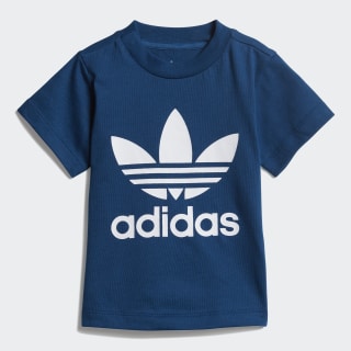 white and blue adidas t shirt