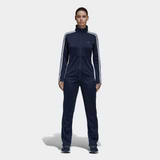 Agasalho Adidas Back 2 Basics 3s Feminino Agasalho Back 2 Basics 3 Stripes Azul Adidas Adidas Brasil