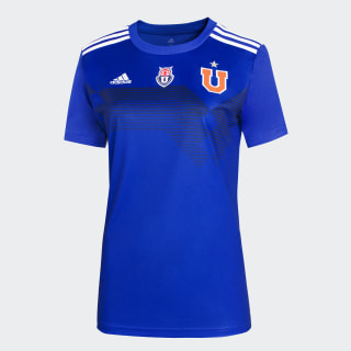 Camiseta U De Chile Adidas 70 Anos Mujer Azul Adidas Adidas Chile