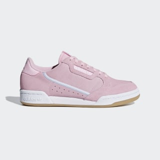 adidas continental 80 blanche et rose