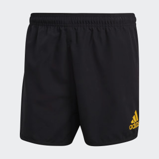 black and gold adidas shorts
