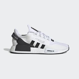 Adidas NMD R1 Triple White Review On Foot Ash Bash