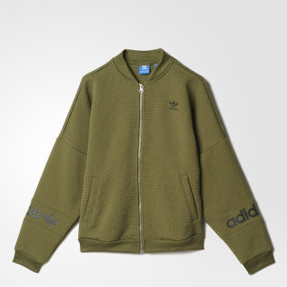 olive green adidas jacket womens