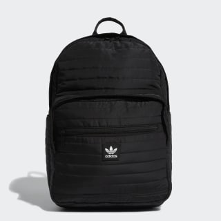 adidas originals trefoil logo backpack in black