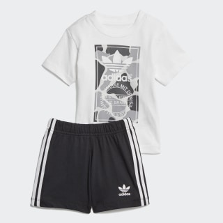 adidas camo tee set