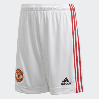 Adidas Manchester United 20 21 Home Shorts White Adidas Uk