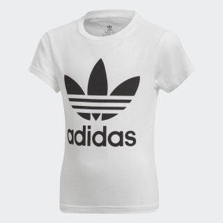 black and white adidas originals t shirt