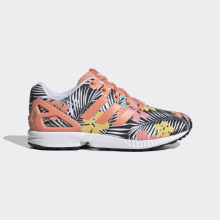 adidas zx flux blauw oranje