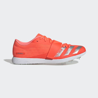 adidas Unisex adizero Triple Jump//Pole Vault Spikes Orange Sports Running