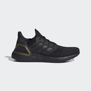 Men S Ultraboost 20 Core Black And Gold Metallic Shoes Adidas Us