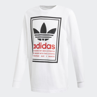 Adidas Playera Manga Larga Blanco Adidas Mexico