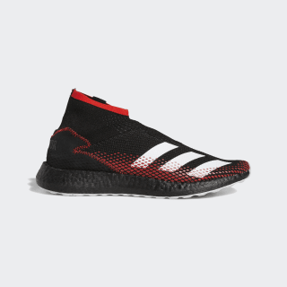 red and black adidas predators
