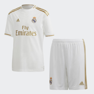 adidas Real Madrid Home Youth Kit - White | adidas UK