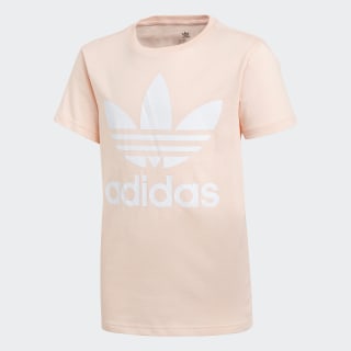 pink adidas trefoil shirt