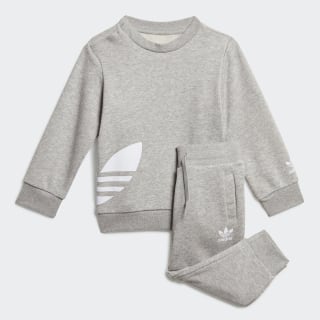 adidas trefoil crew set toddler
