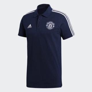 manchester united blue polo shirt