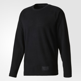 polo negro manga larga niño