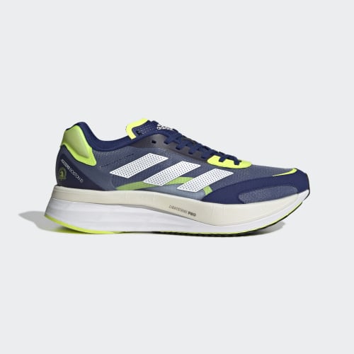 adidas Adizero Boston 10 Men's Shoes (Victory Blue / Cloud White)